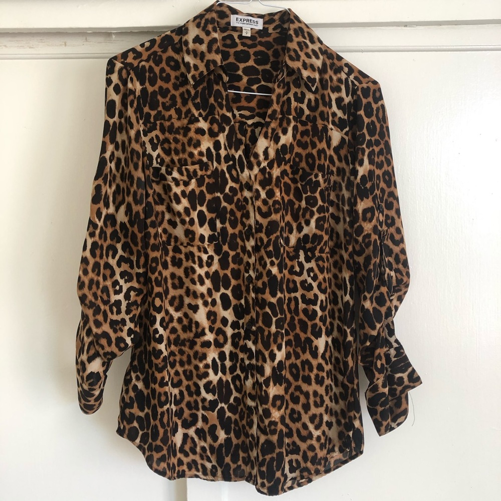 Express Portofino Cheetah Sz S